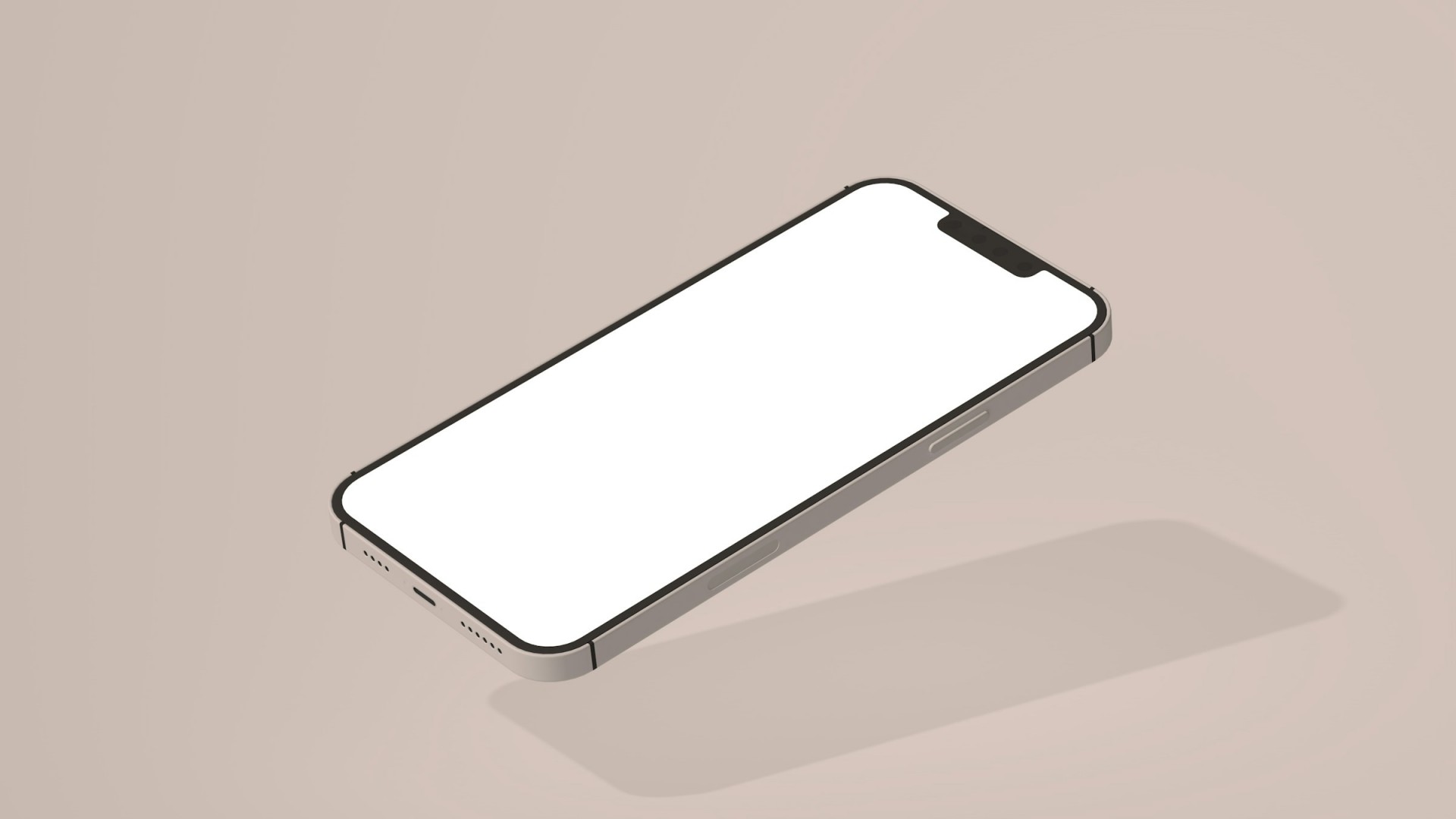 A illustration of a mobile phone